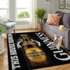 Guinness This House Runs On Nice Gift Home Decor Rectangle Area Rug