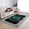 Hawaii Rainbow Warriors Ncaa Team Logo Nice Gift Home Decor Rectangle Area Rug