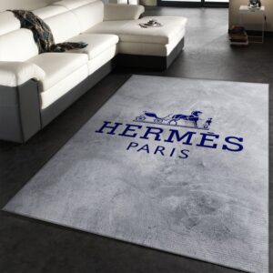 Hermes Paris Area Rug Living Room Rug Christmas Gift US Decor