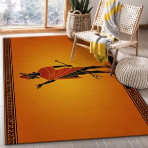 Hermes Ver11 Fashion Brand Area Rug Bedroom Rug Home US Decor
