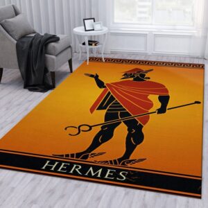 Hermes Ver15 Area Rug Bedroom Rug Family Gift US Decor