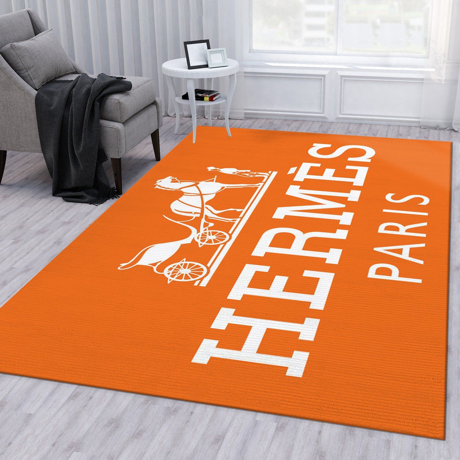 Hermes Ver8 Area Rug Living Room Rug US Gift Decor