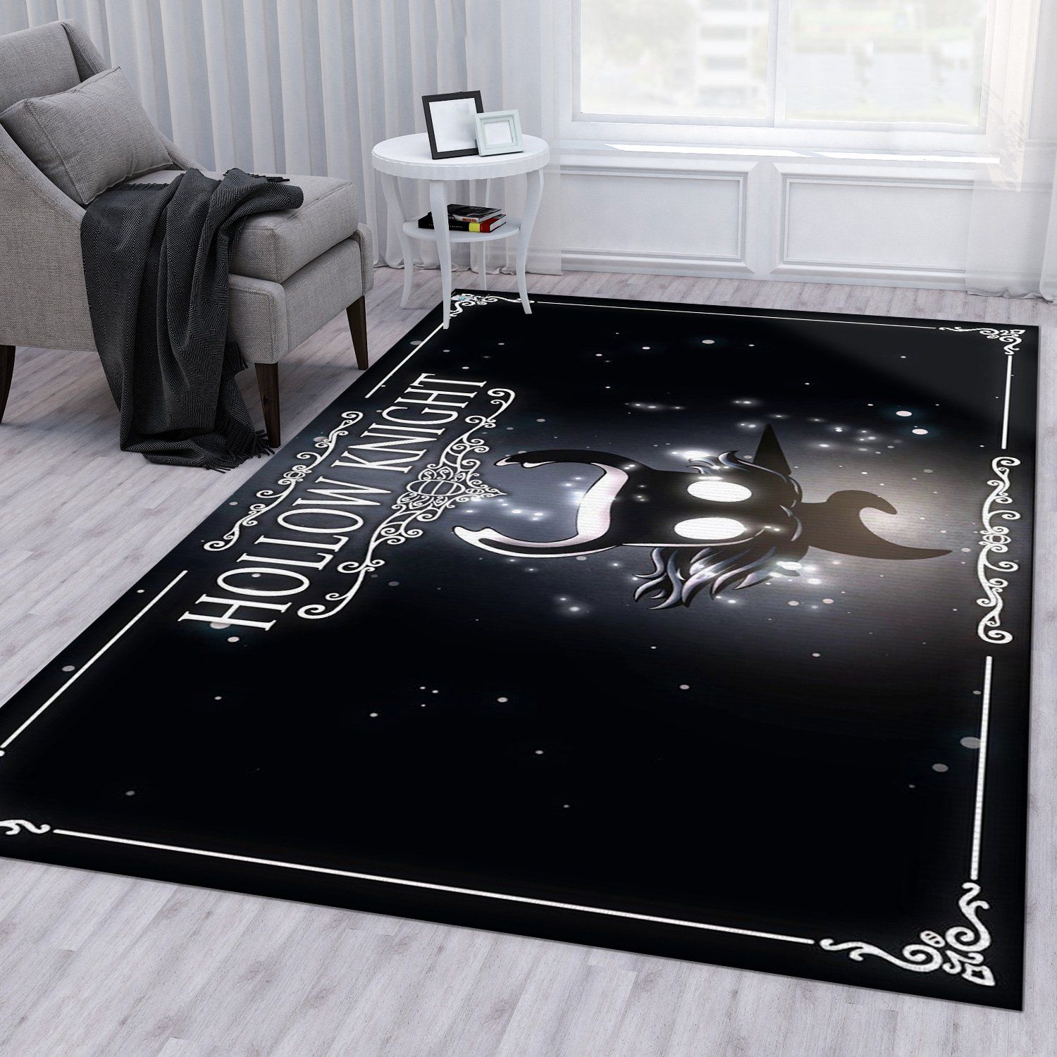 Hollow Knight Ver14 Rug Bedroom Rug Family Gift US Decor