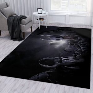 Hollow Knight Ver21 Gaming Area Rug Bedroom Rug Family Gift US Decor