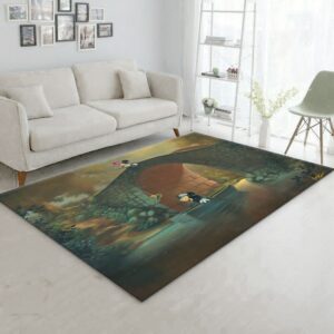 Hookedonyou Christmas Gift Rug Living Room Rug US Gift Decor