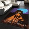 House With A Clock Movie Area Rug Carpet Living room and bedroom Rug US Gift Decor