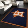 Houston Astros Soft Area Rug MLB Area Rug