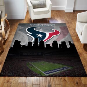 Houston Texans NFL Area Rug Bedroom Rug US Gift Decor