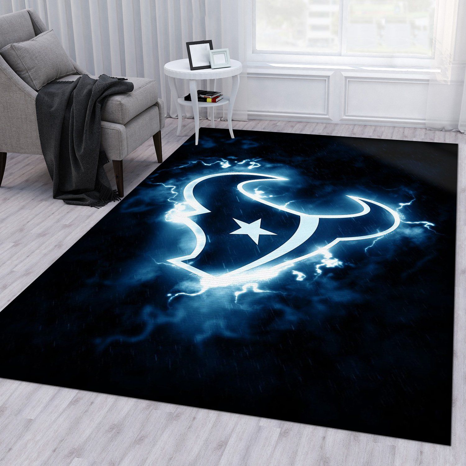 Houston Texans Nfl Area Rug For Christmas Bedroom Rug Home US Decor