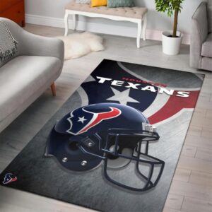Houston Texans Nfl Team Home Decor Area Rug Rugs For Living Room Rug Home Decor
