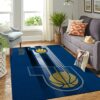 Indiana Pacers Nba Team Logo Nice Gift Home Decor Rectangle Area Rug