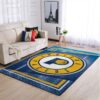 Indiana Pacers Nba Team Logo Style Nice Gift Home Decor Rectangle Area Rug