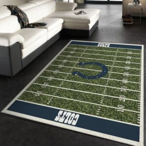 Indianapolis Colts Imperial Homefield Rug NFL Area Rug Carpet