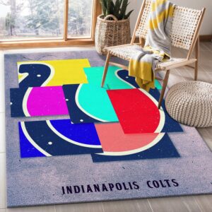 Indianapolis Colts NFL Rug Living Room Rug US Gift Decor