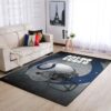 Indianapolis Colts Nfl Team Logo Helmet Style Nice Gift Home Decor Rectangle Area Rug