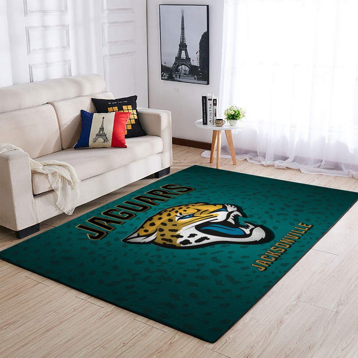 Jacksonville Jaguars Area Rug Nfl Football Floor Decor 1910071