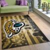 Jacksonville Jaguars NFL Rug Bedroom Rug Floor Decor Home Decor
