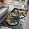 Jacksonville Jaguars Nfl Home Decor Area Rug Rugs For Living Room Rug Home Decor