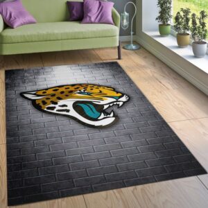 Jacksonville Jaguars Nfl Rug Living Room Rug Floor Decor Home Decor