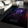 John Wick Chapter 2 Rug Art Painting Movie Rugs Floor Decor Home Decor