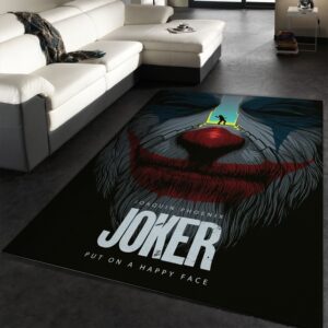Joker Alternative Movie Area Rug For Christmas Living room and bedroom Rug US Gift Decor