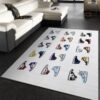 Jordan 1 Area Rug Fashion Brand Rug Christmas Gift US Decor