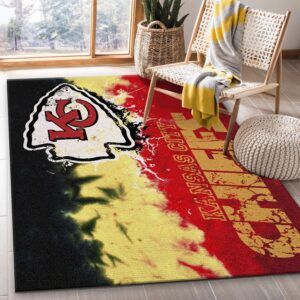 Kansas City Chiefs Fade Rug Nfl Team Area Rug