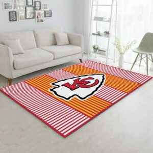 Kansas City Chiefs Imperial Champion Rug NFL Area Rug