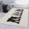 Kaws Along The Way Area Rug Living Room Rug US Gift Decor