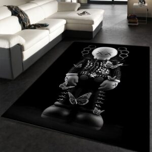 Kaws Area Rug Bedroom Rug Christmas Gift US Decor
