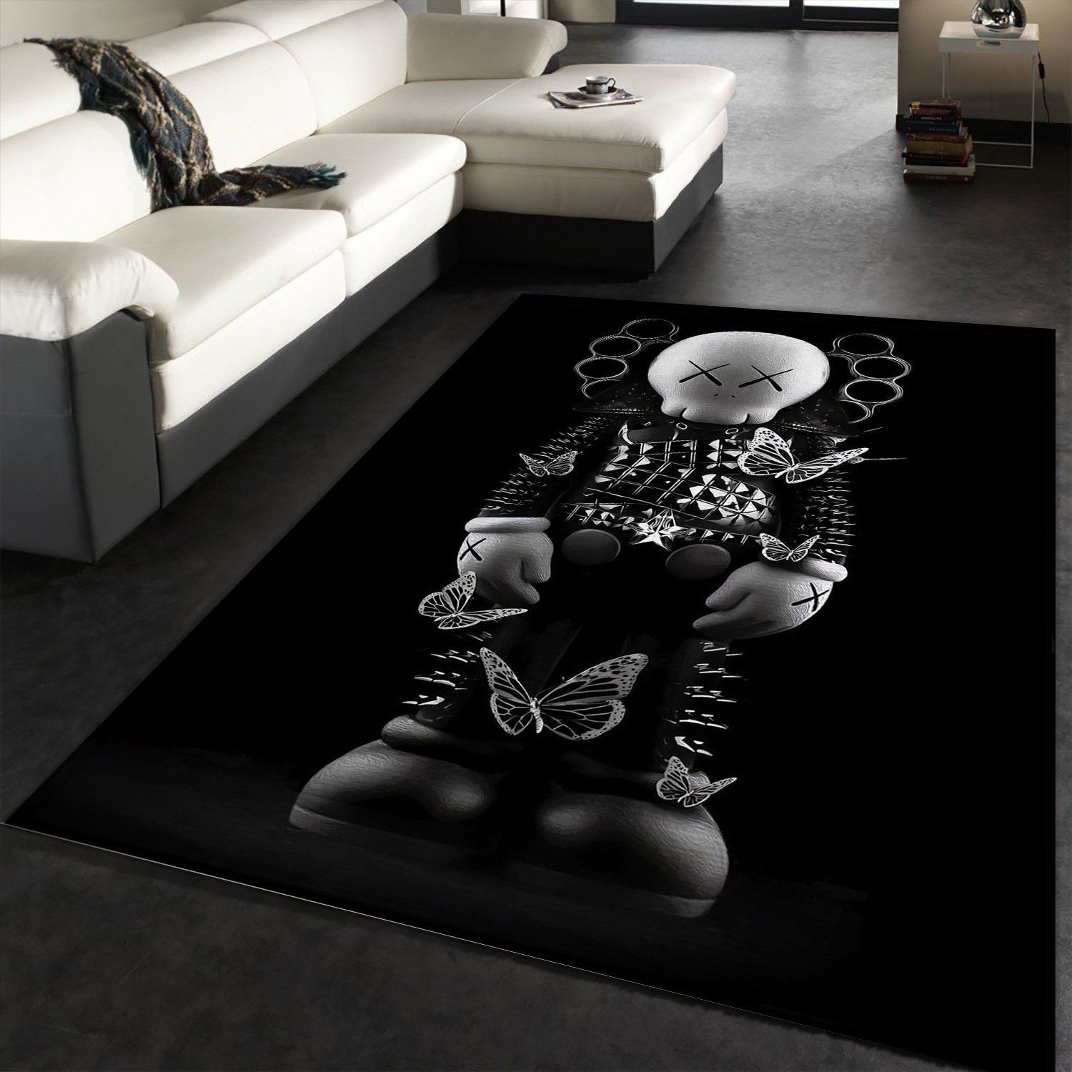 Kaws Area Rug Bedroom Rug Christmas Gift US Decor