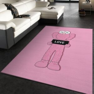 Kaws Area Rug Bedroom Rug Floor Decor Home Decor