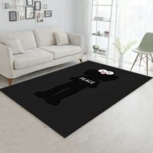Kaws Area Rugs Fashion Brand Rug Floor Decor Home Decor