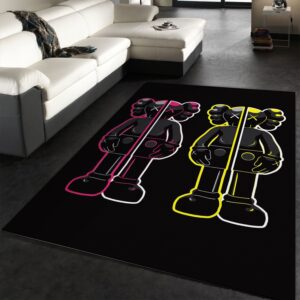 Kaws Area Rugs Living Room Rug Floor Decor Home Decor
