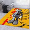 Kaws Fashion Brand Area Rug For Christmas Bedroom Rug Christmas Gift US Decor