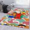 Kaws Jvrrr Style Fashion Brand Area Rug Living Room Rug Christmas Gift US Decor