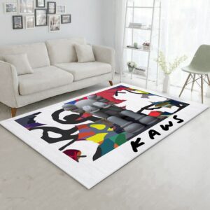 Kaws Rug Fashion Brand Rug Christmas Gift US Decor