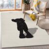 Kaws Small Lie Figure Area Rug Bedroom Rug US Gift Decor