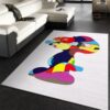 Kaws Snoopy Area Rug Fashion Brand Rug Floor Decor Home Decor