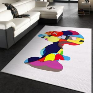 Kaws Snoopy Area Rug Fashion Brand Rug Floor Decor Home Decor