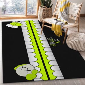 Kaws Ver5 Area Rug Living Room Rug Christmas Gift US Decor