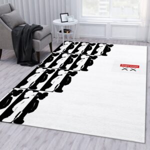 Kaws Ver5 Fashion Brand Area Rug Bedroom Rug Home US Decor