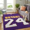 Kobe Bryant 24 Lakers Living Room Area Rug Rugs For Living Room Rug Home Decor