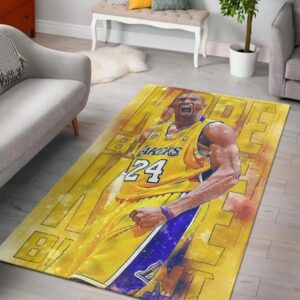 Kobe Bryant Legends Never Dies Area Rug Rugs For Living Room Rug Home Decor