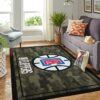 La Clippers Nba Team Logo Camo Style Nice Gift Home Decor Rectangle Area Rug