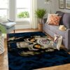 La Clippers Nba Team Logo Skull Style Nice Gift Home Decor Area Rug Rugs For Living Room