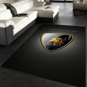 Lamborghini Area Rug Living Room Rug Floor Decor Home Decor