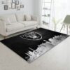 Las Vegas Raiders Skyline NFL Area Rug