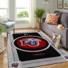Liberty Flames Ncaa Team Logo Nice Gift Home Decor Rectangle Area Rug