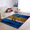 Los Angeles Chargers Area Rug Nfl Football Floor Decor Area Rug Rugs For Living Room